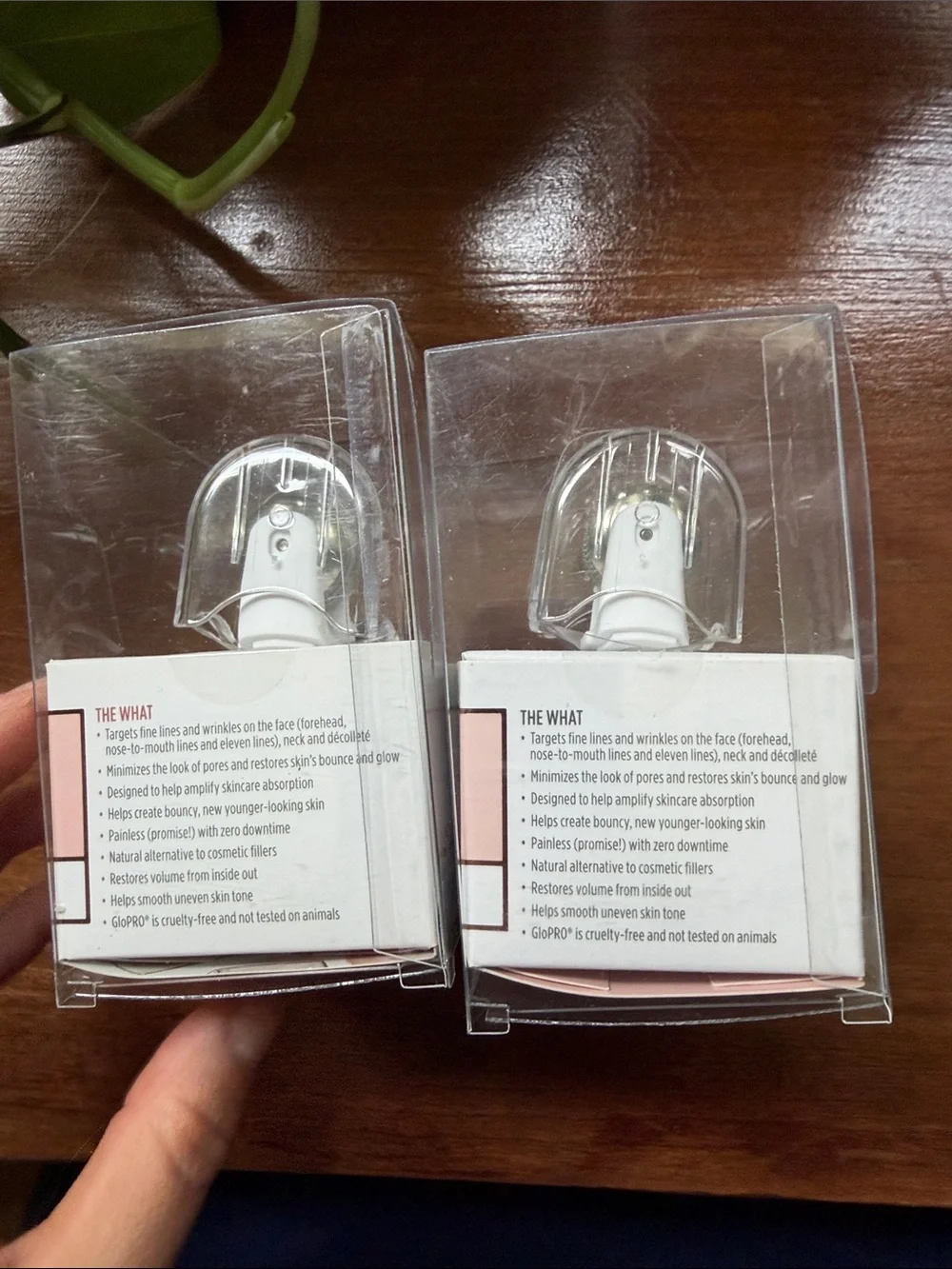BeautyBio GloPRO Face  Microtip Attachment heads.